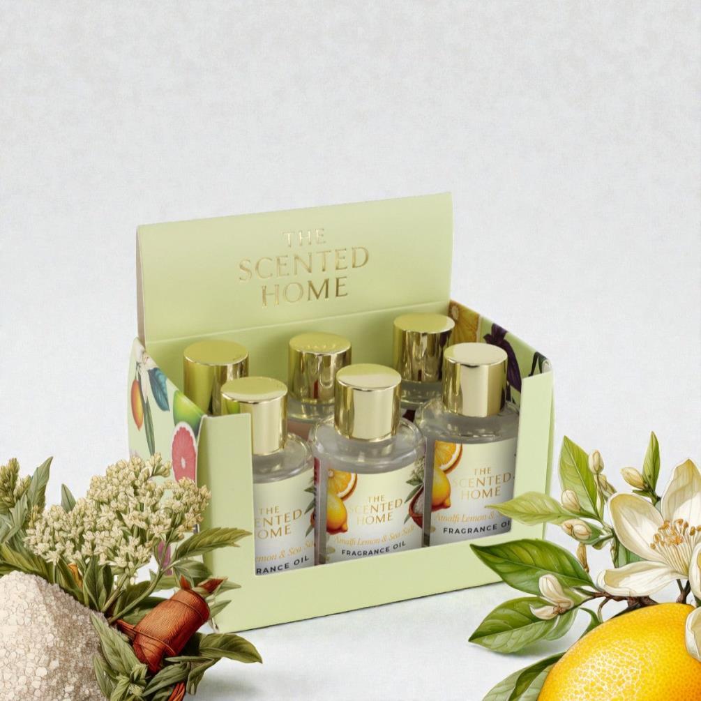 Ashleigh & Burwood Amalfi Lemon & Sea Salt Fragrance Oil 10ml Extra Image 1